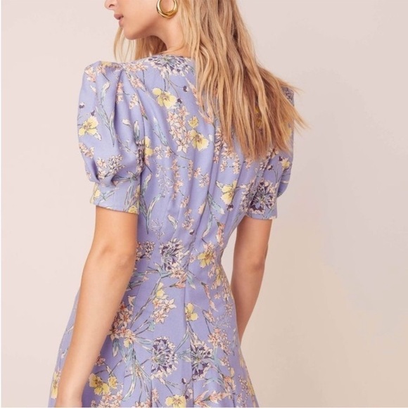 ASTR Purple Floral Dress - Picture 2 of 7